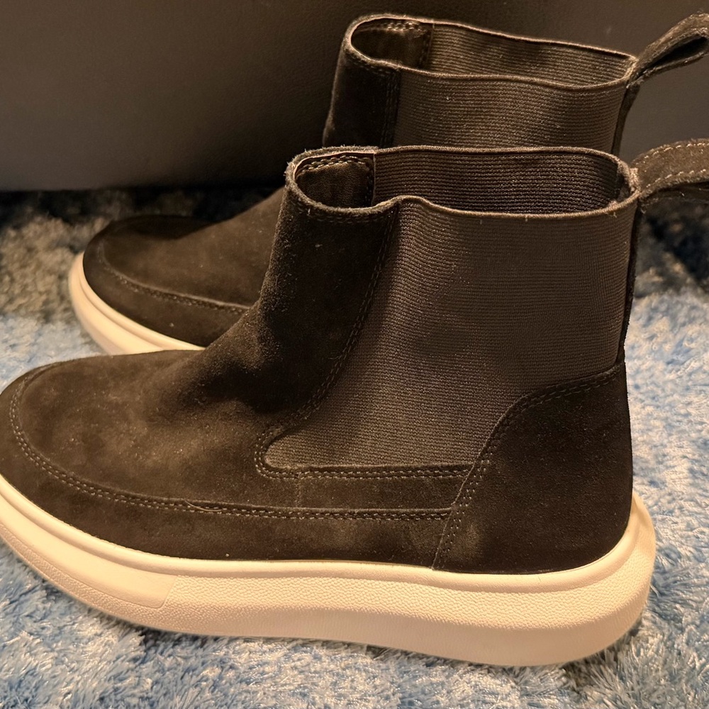 Nurture Rebalance Black Suede High-Top Sneakers - Picture 15 of 15